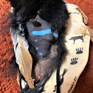 Vintage “Black Fox” Wall Décor